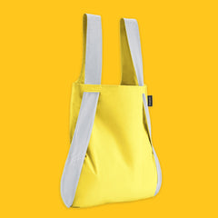 Notabag Original Tote & Backpack in Reflective Yellow