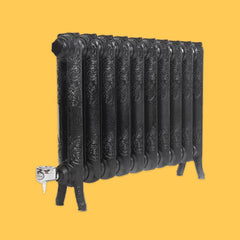 Electricast Cast Iron Radiator in Rococo 10 Sections
