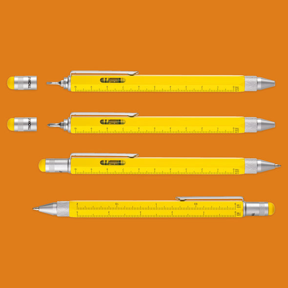 Troika Construction Pen in Yellow All the Tools
