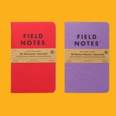 Field Notes 5E Gaming Journals Front On