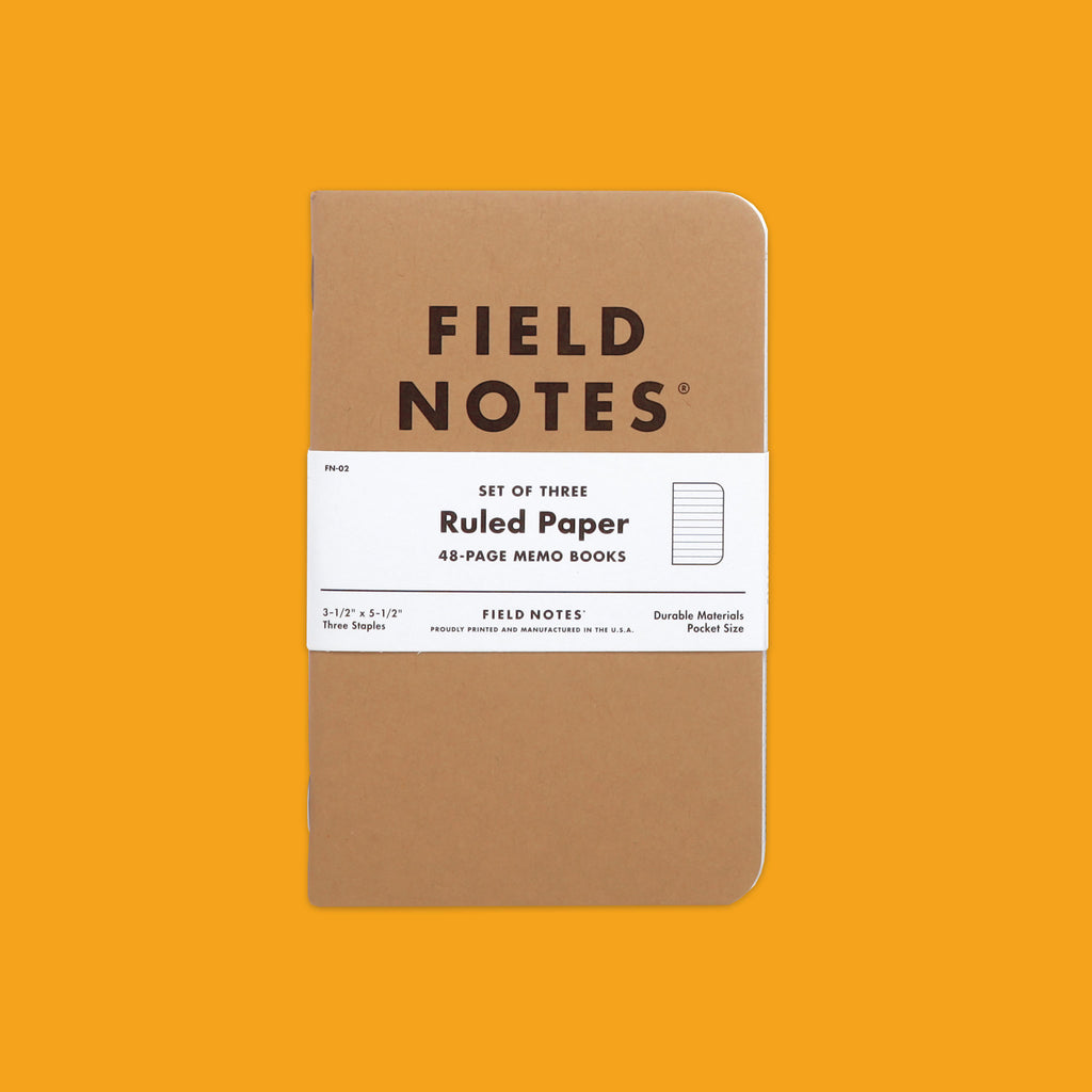 Field Notes Original Ruled Pack