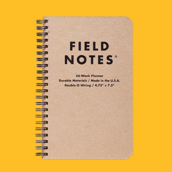 Field Notes 56 Week Planner Front On