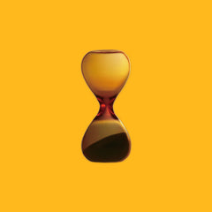Hightide Amber Hourglass Small 3 minutes