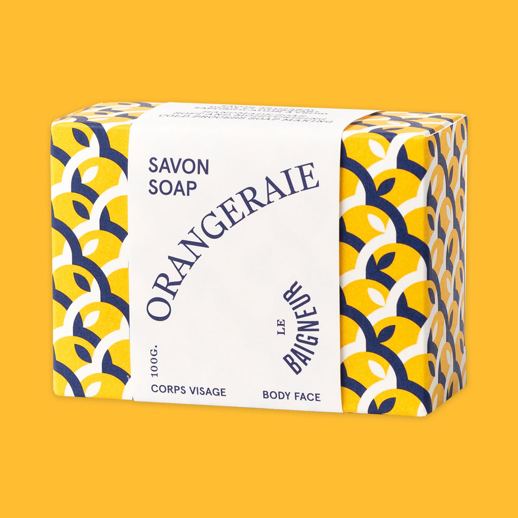 Le Baigneur Orangeraie Soap Package
