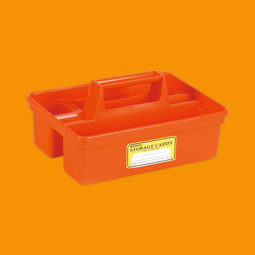 Penco Storage Caddy in Orange