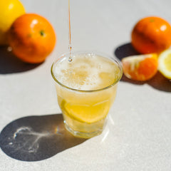 Duralex Picardie Tumbler lemon and orange display