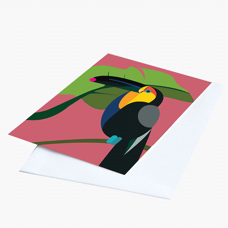 Pop Out Card | Swinging Birds