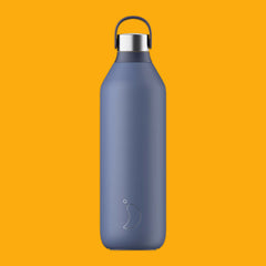 Chilly's Series 2 1Litre Reusable Water Bottle in Whale Blue