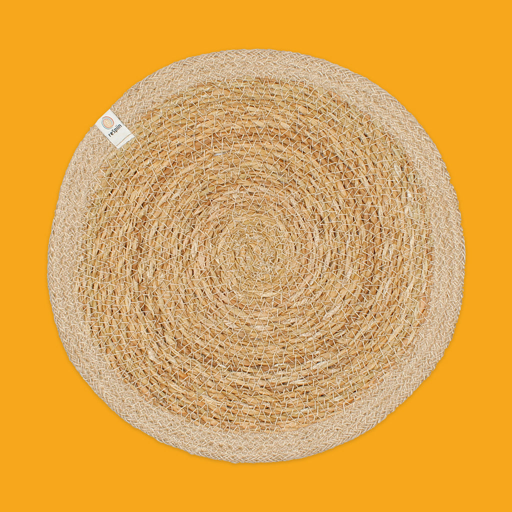 Seagrass & Jute Tablemat in Natural