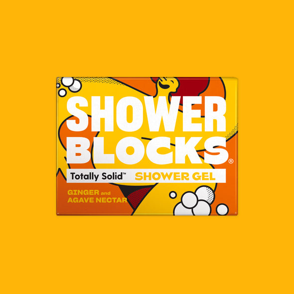 SHOWERBLOCKS Solid Shower Gel | Ginger & Agave Nectar