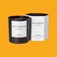 SÓMAS Large Candle Driftwood & Salt
