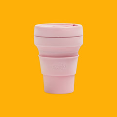 Stojo 12oz Collapsible Coffee Cup Carnation