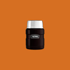 Thermos 470ml Food Flask in Black