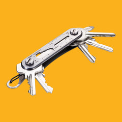 Troika Clever Key Organiser in open with keys