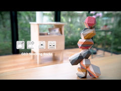 Youtube video of Geo Stacking Rocks from Plan Toys
